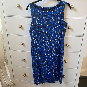 Ann Taylor Sleeveless Silk Sheath Dress Size 6
